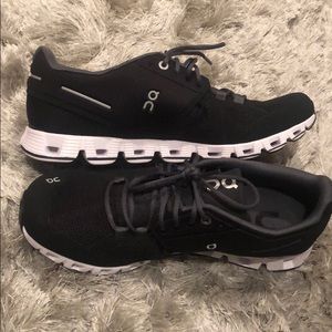 On BRAND NEW Black Running Shoes!